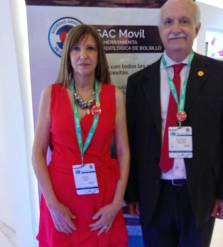 Dra. Ana Salvati y el Dr. Ricardo A. Migliore